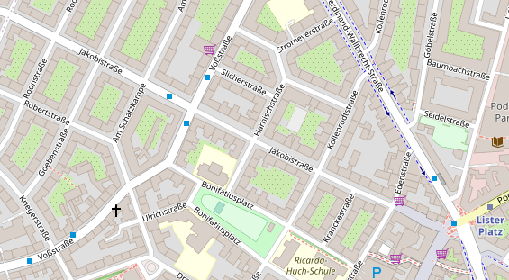 Agentur auf Satellitenbild