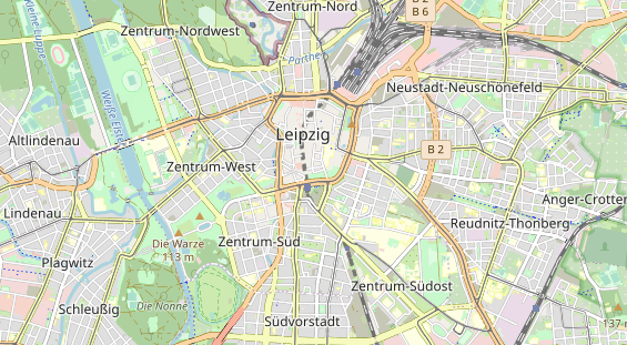 Agentur auf Karte
