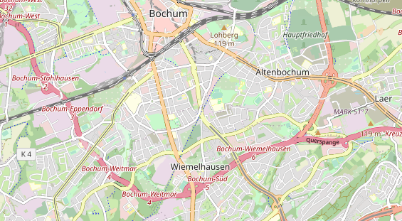 Agentur auf Karte
