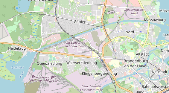 Agentur auf Karte