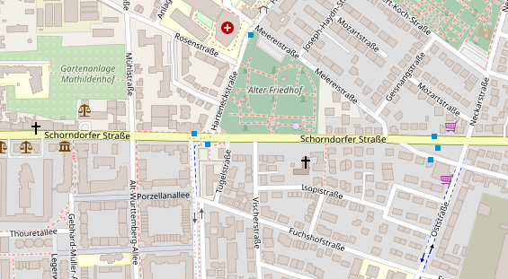 Agentur auf Satellitenbild