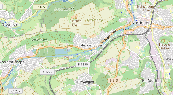 Agentur auf Karte