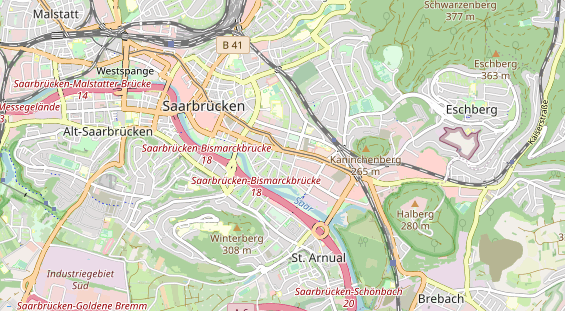 Agentur auf Karte