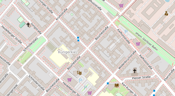 Agentur auf Satellitenbild