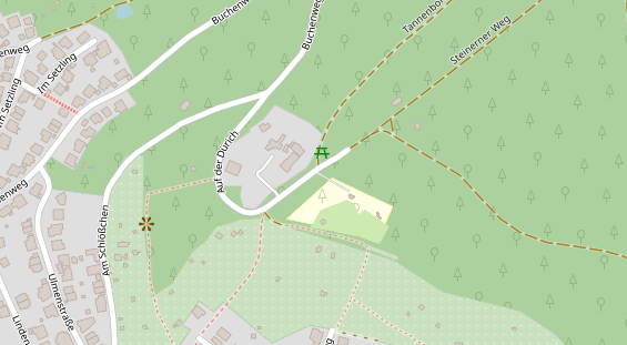 Agentur auf Satellitenbild