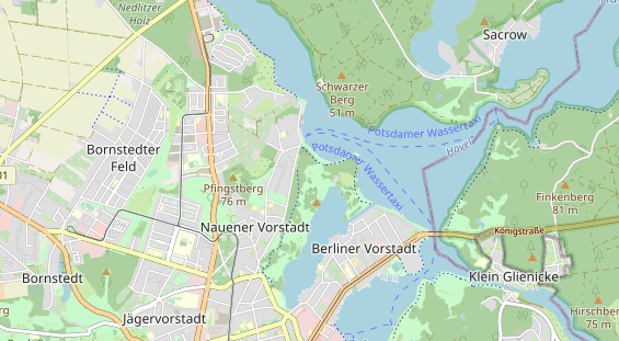 Eventlocations auf Karte