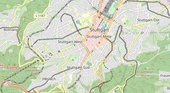 Agentur auf Karte