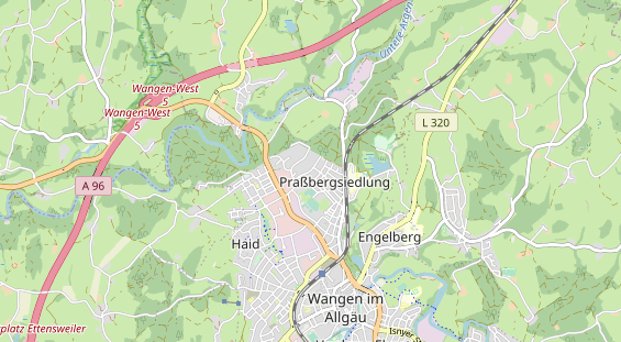 Agentur auf Karte