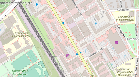 Agentur auf Satellitenbild