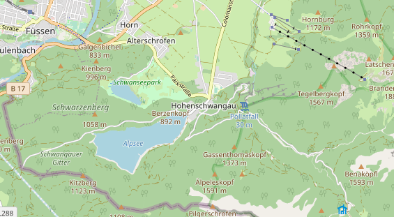 Eventlocations auf Karte