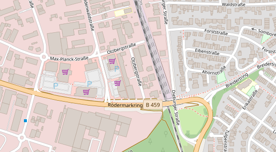 Agentur auf Satellitenbild