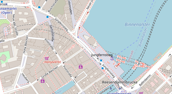 Agentur auf Satellitenbild