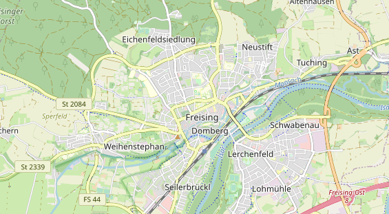 Agentur auf Karte