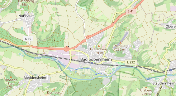 Agentur auf Karte
