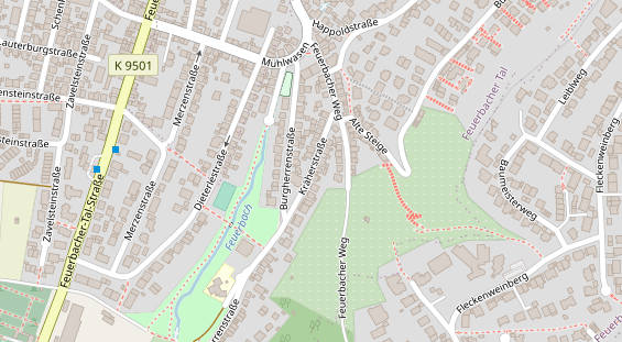 Agentur auf Satellitenbild