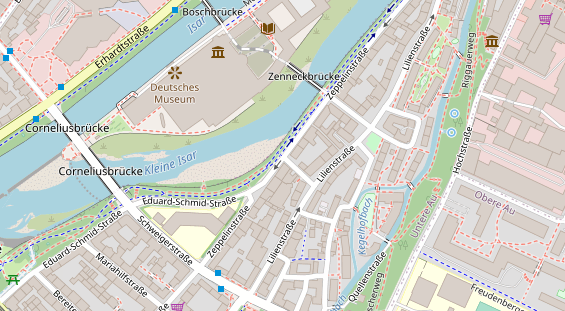 Agentur auf Satellitenbild