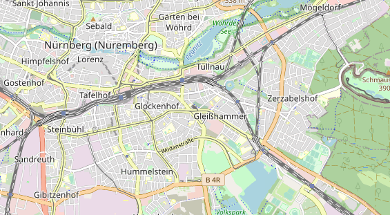 Eventlocations auf Karte