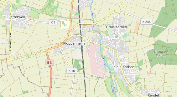 Agentur auf Karte