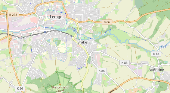 Eventlocations auf Karte