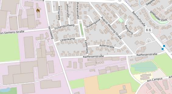 Agentur auf Satellitenbild