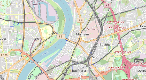 Agentur auf Karte