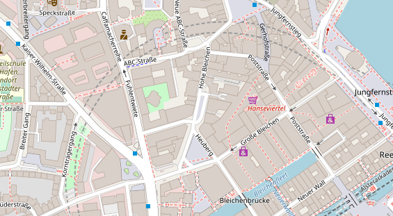 Agentur auf Satellitenbild