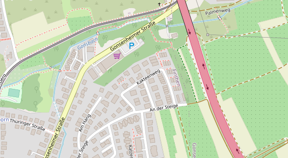 Agentur auf Satellitenbild