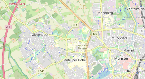 Agentur auf Karte