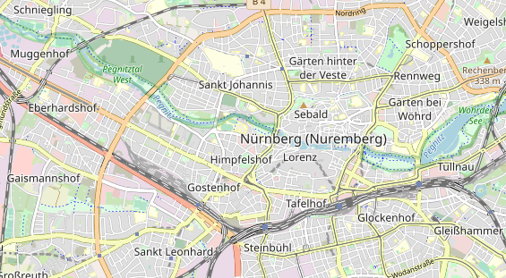 Agentur auf Karte
