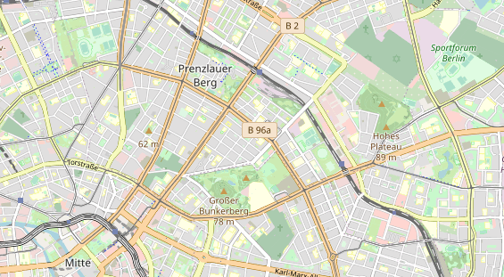 Agentur auf Karte