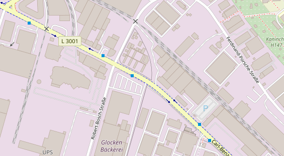 Agentur auf Satellitenbild