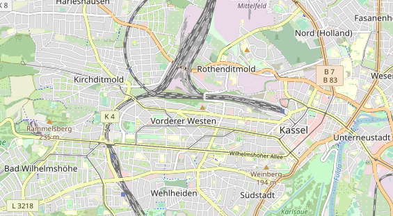 Agentur auf Karte