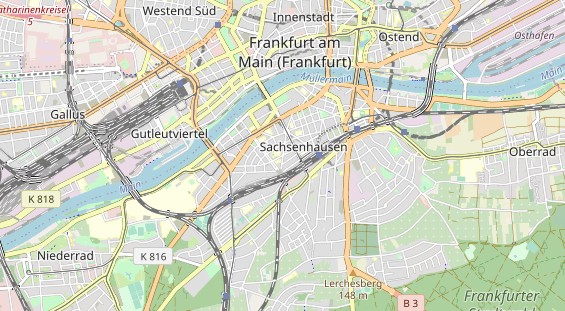 Agentur auf Karte
