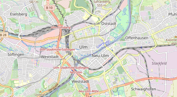 Agentur auf Karte
