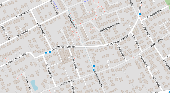 Agentur auf Satellitenbild