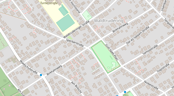 Agentur auf Satellitenbild