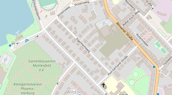 Agentur auf Satellitenbild