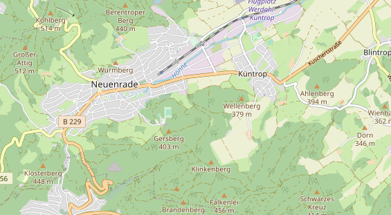 Agentur auf Karte