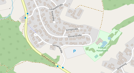 Agentur auf Satellitenbild