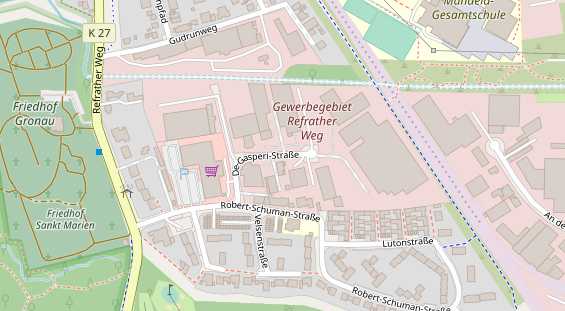 Agentur auf Satellitenbild