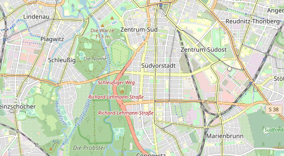 Agentur auf Karte
