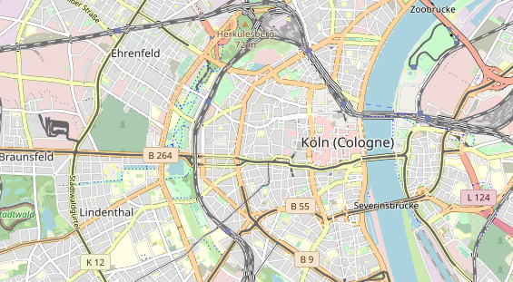 Agentur auf Karte