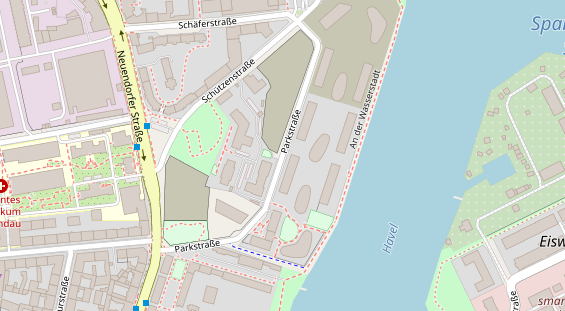Agentur auf Satellitenbild