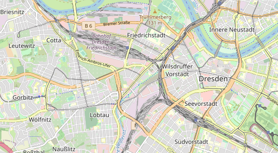 Agentur auf Karte