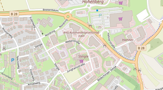 Agentur auf Satellitenbild