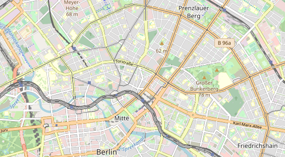 Agentur auf Karte