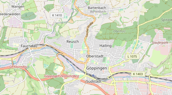 Eventlocations auf Karte