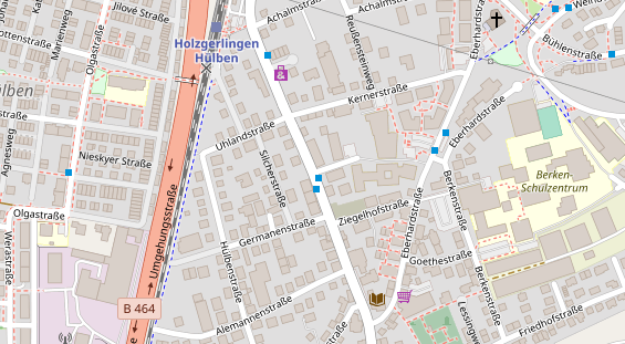 Agentur auf Satellitenbild