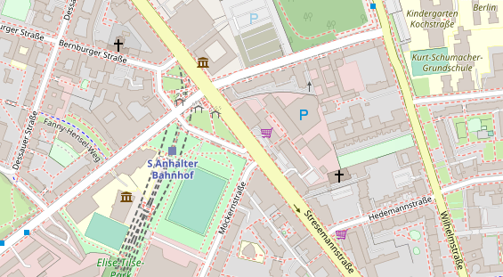 Agentur auf Satellitenbild