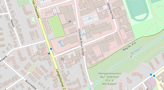 Agentur auf Satellitenbild